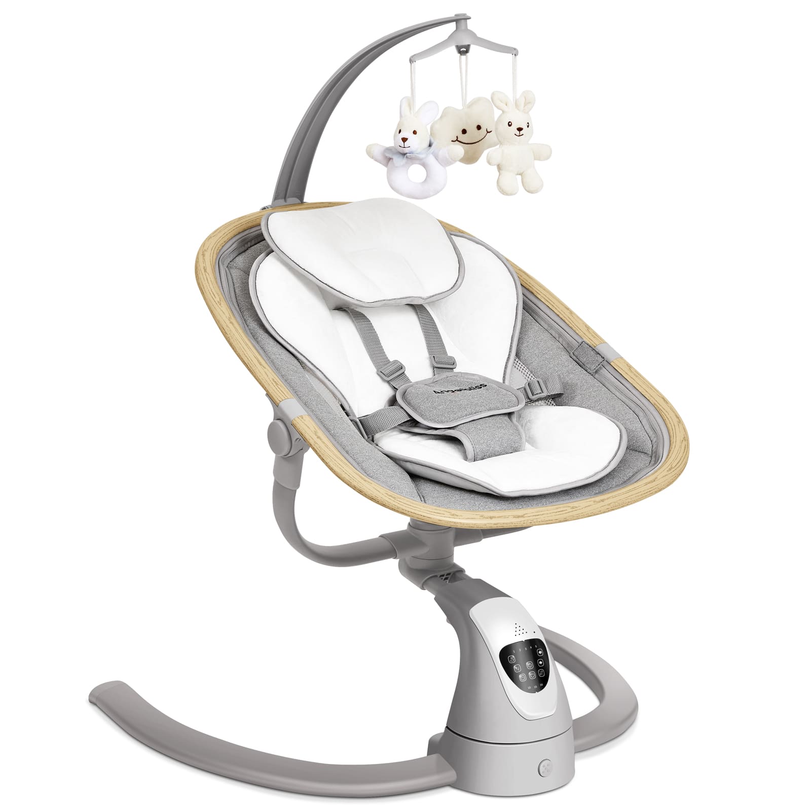 ANGELBLISS_Electric_Baby_Swing_BS02_Grey