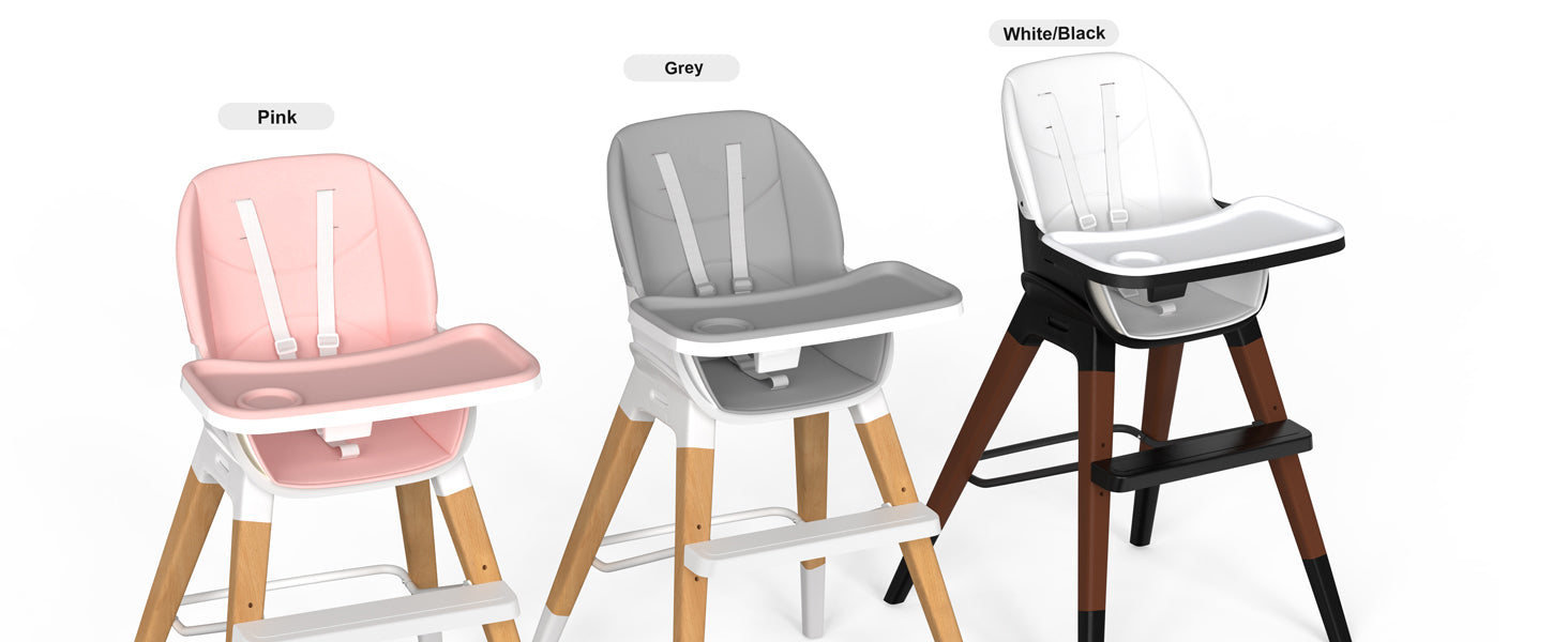 Adjustable_High_8_in_1_Baby_High_chair_BCH01_Grey_Pink_Black