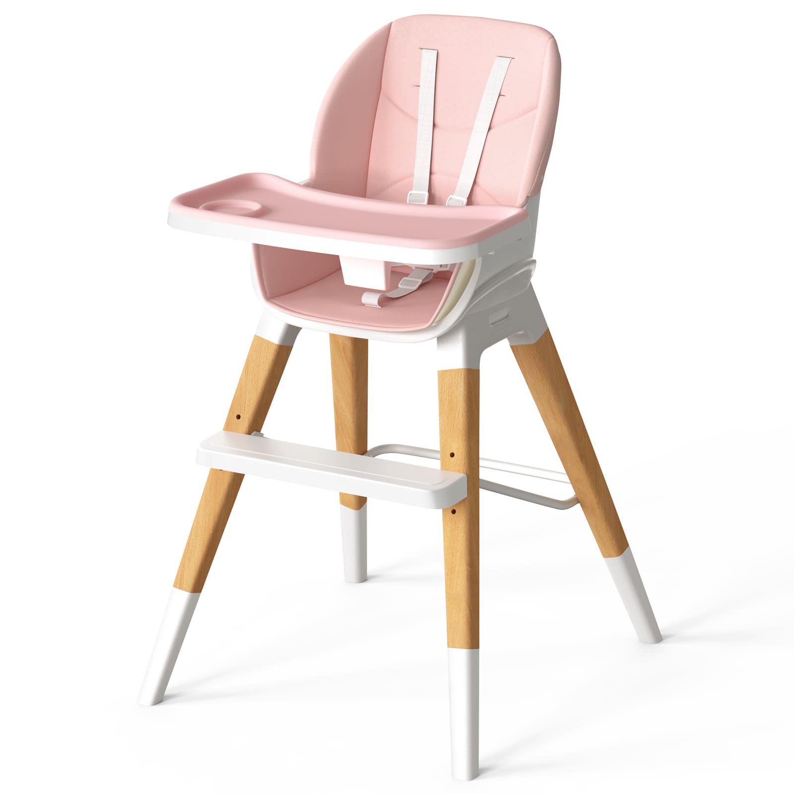 Adjustable High 8 in 1 Baby High chair BCH01 pink