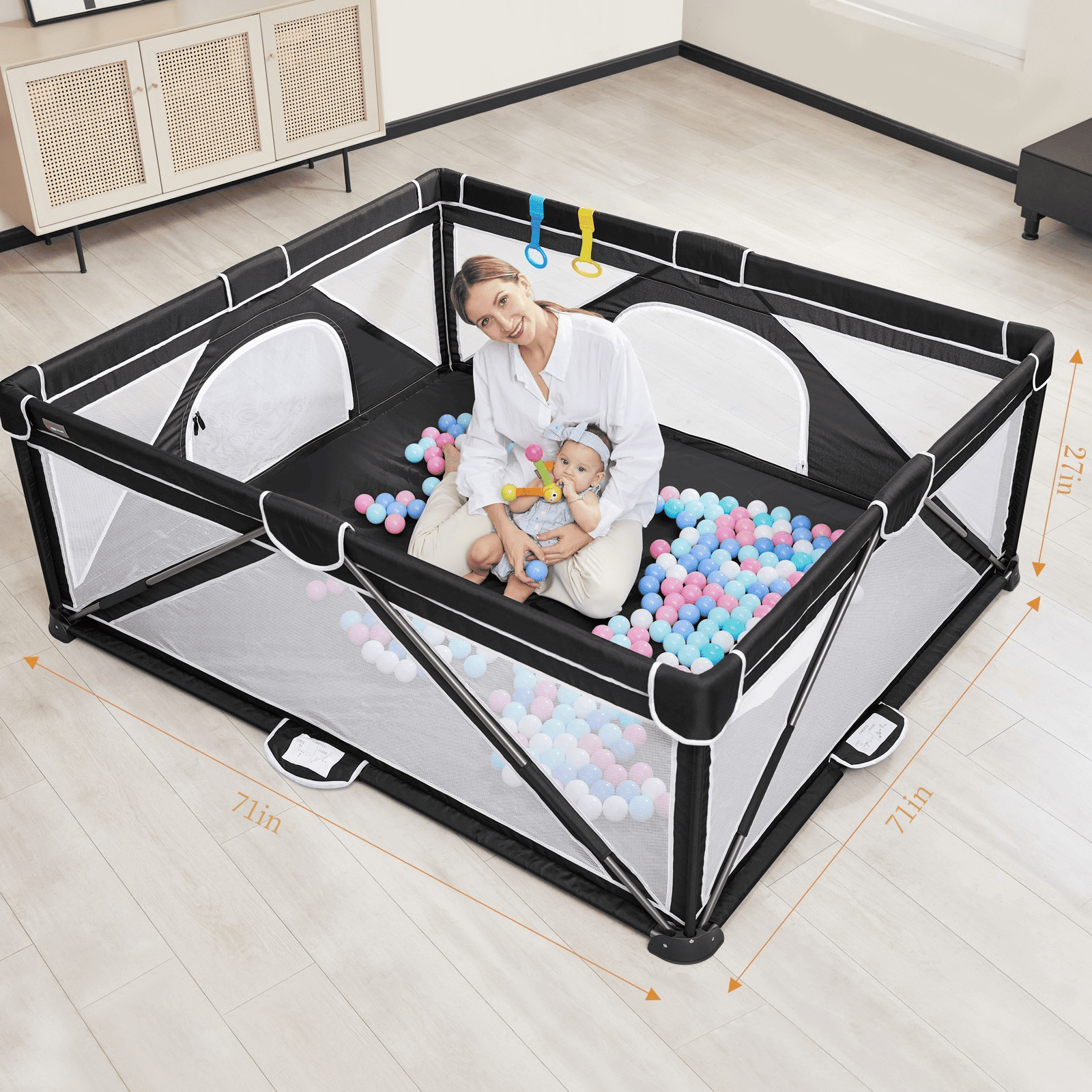 Foldable Baby Playpen BP01