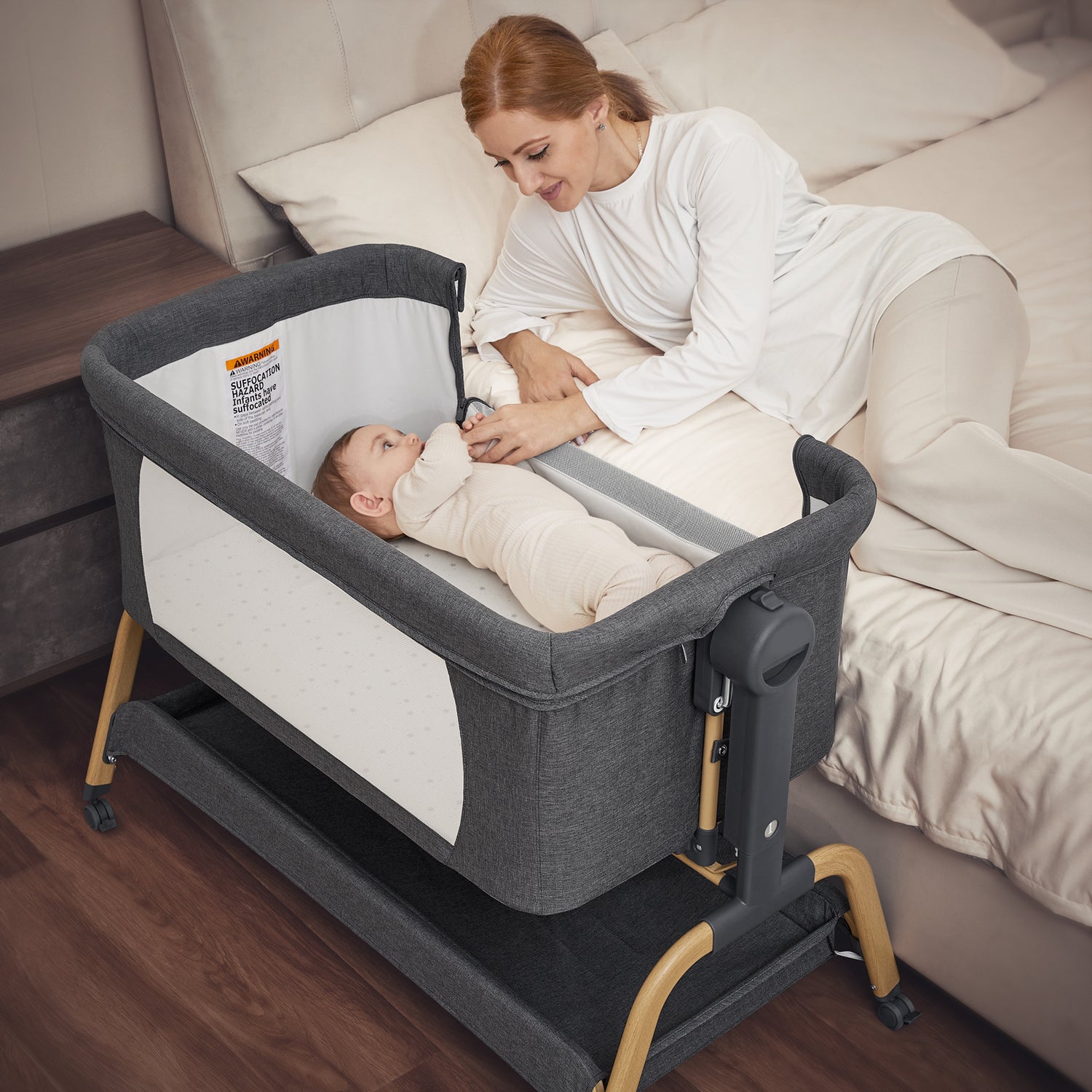 Discover the Ultimate Comfort for Your Baby with the Angelbliss Rocking Bassinet