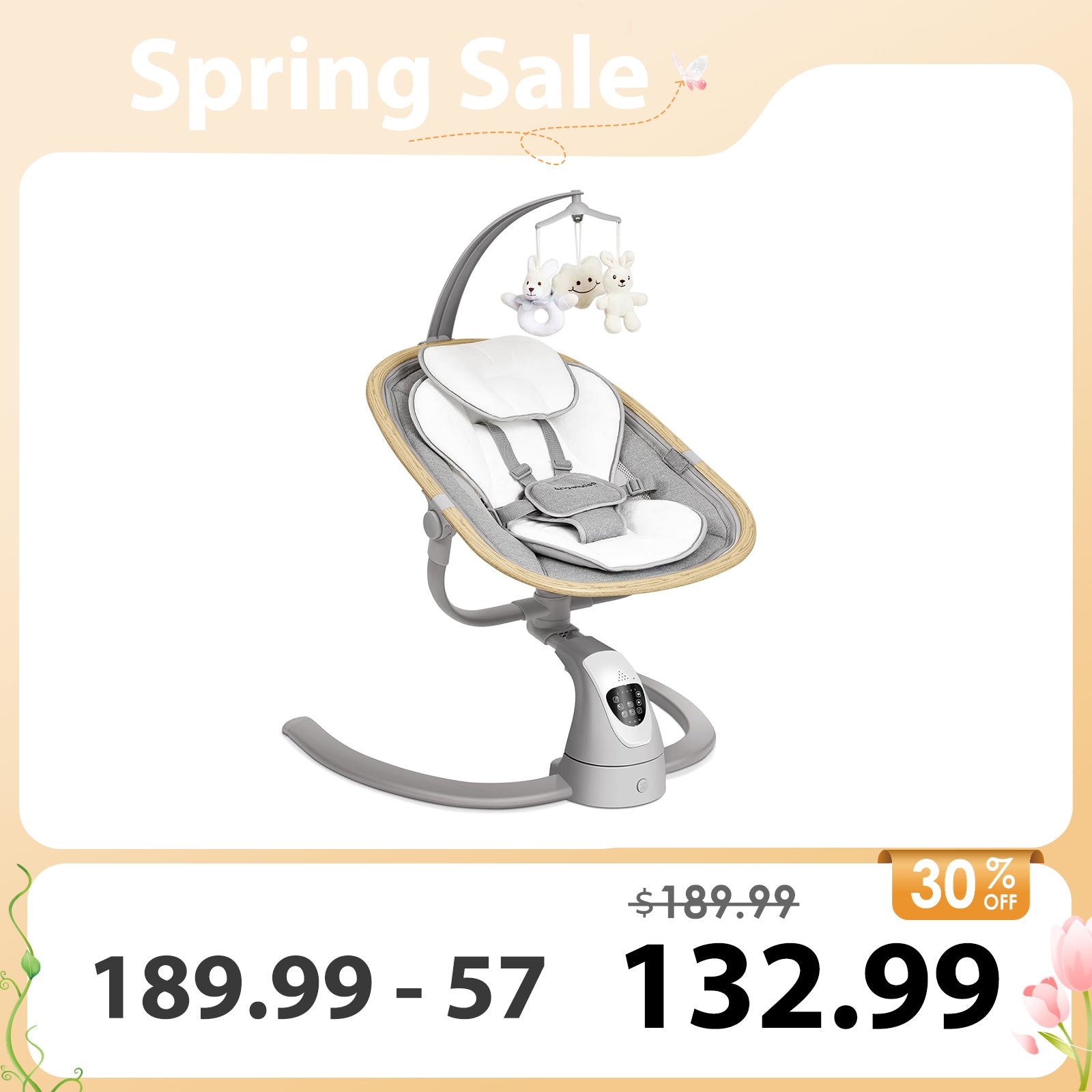 Electric Baby Swing BS02