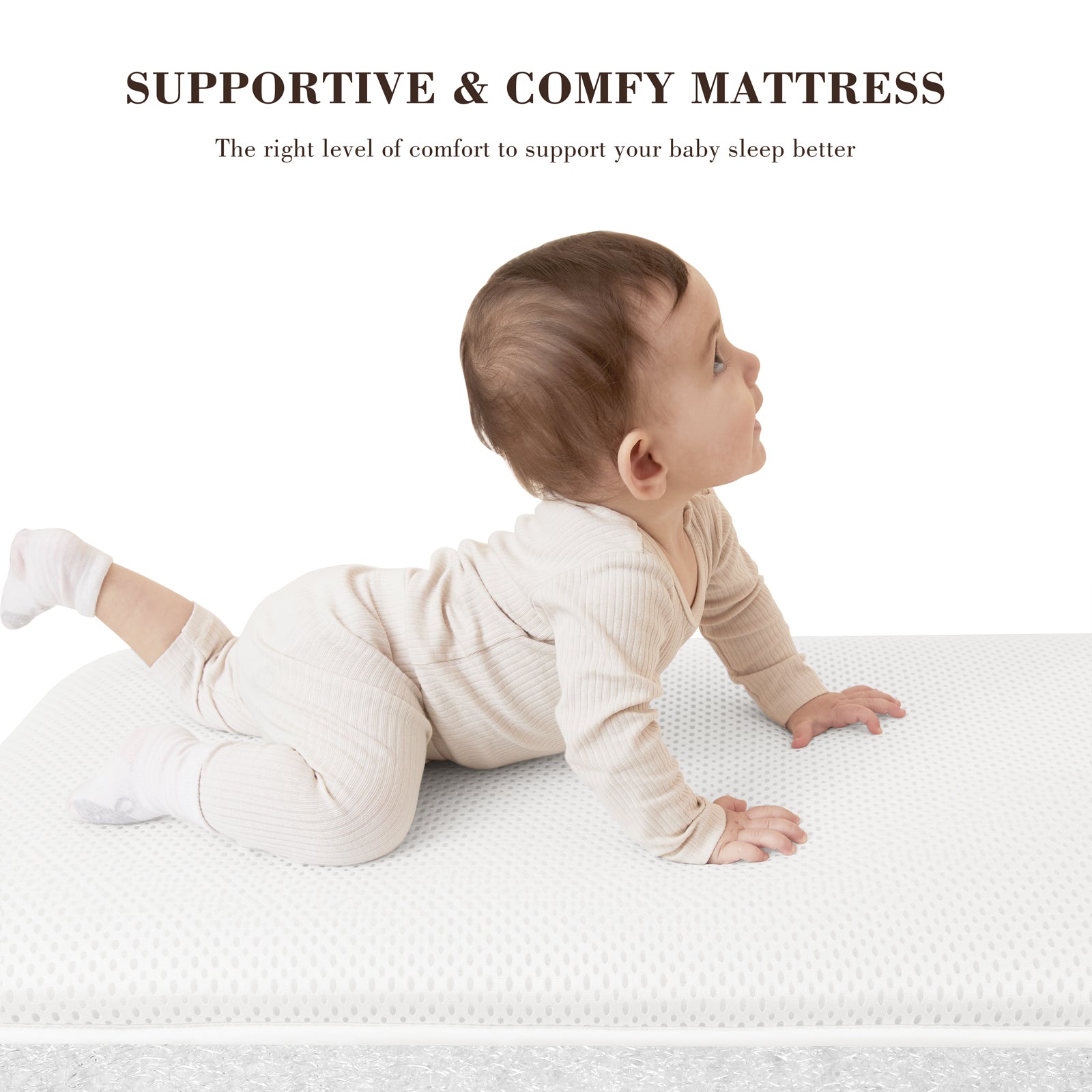 ANGELBLISS Baby Bassinet Bedside Sleeper Mattress BN04