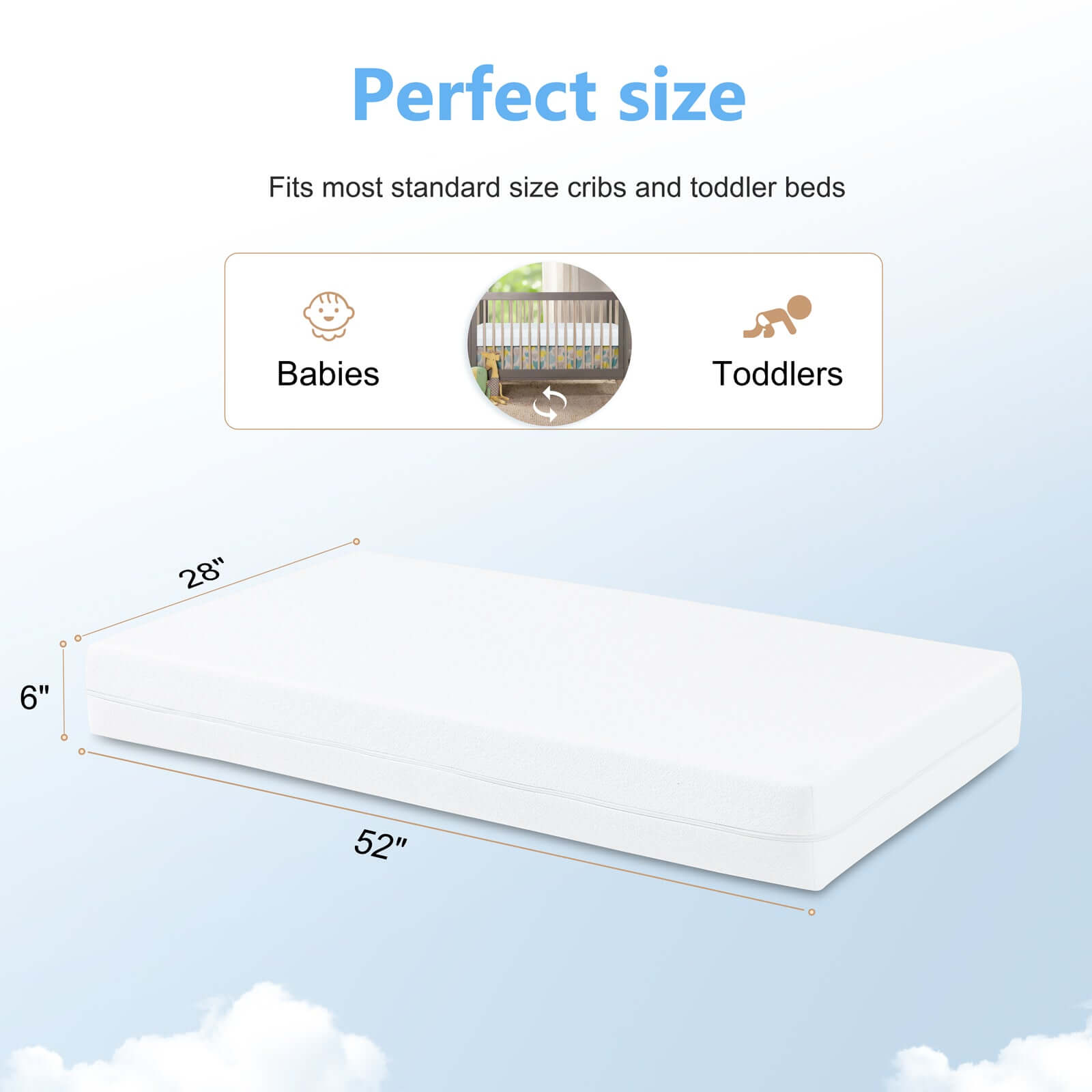 best breathable mattress for baby BM02