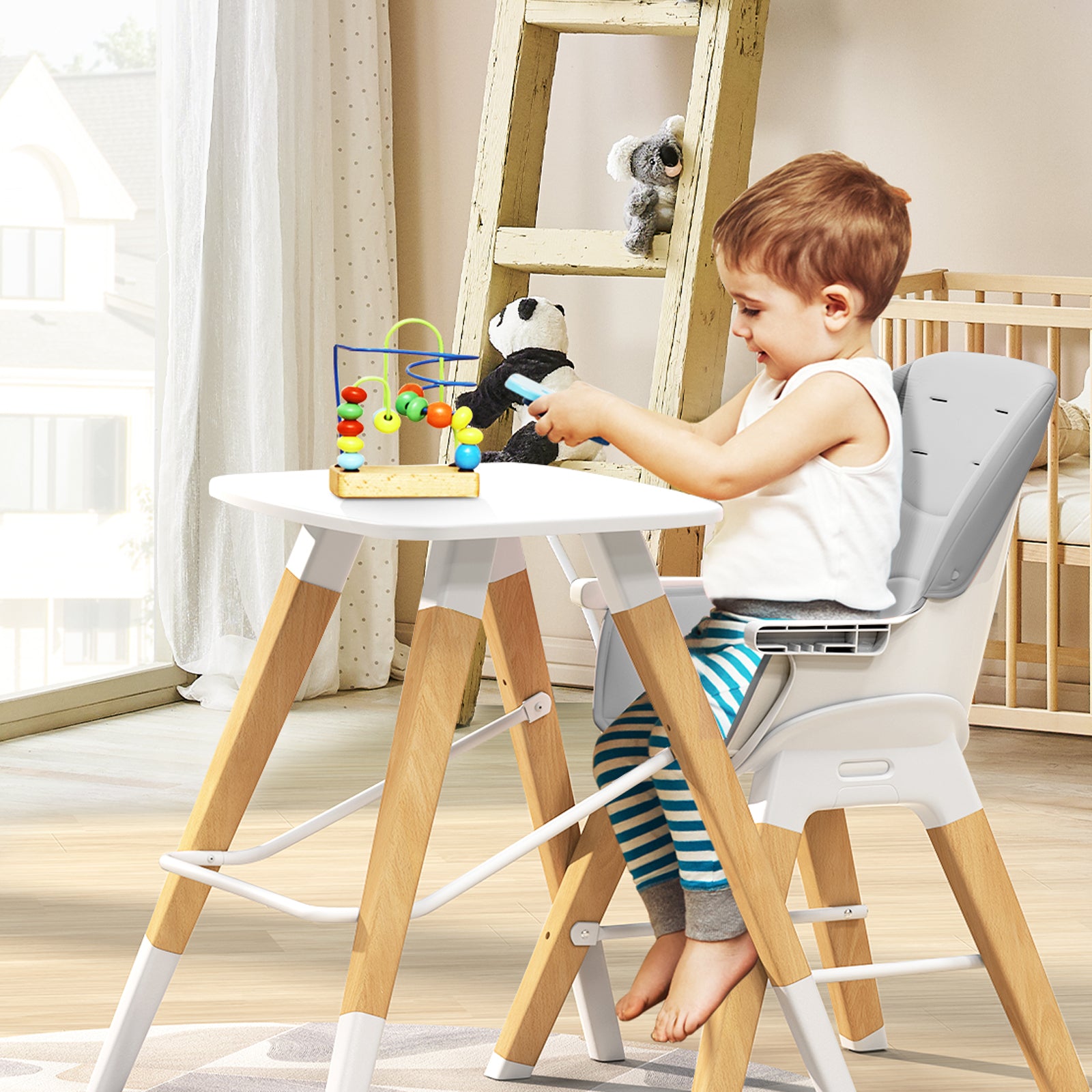 Adjustable High 8 in 1 Baby High Chair BCH01