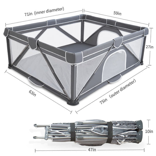 Foldable Baby Playpen BP02