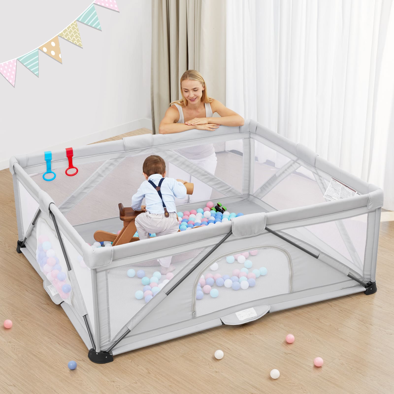 Foldable Baby Playpen BP02