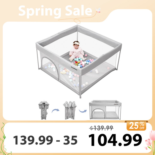 Foldable Baby Playpen, Portable Play Yard BP03